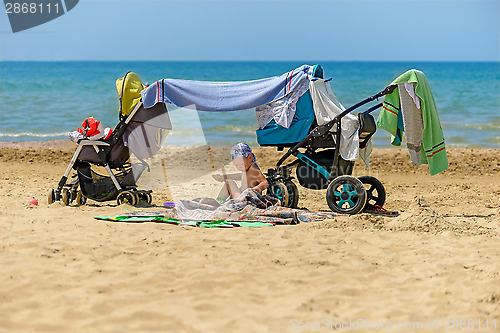 Image of Child on the beach