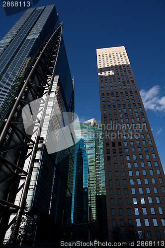 Image of Tokyo City Business Buildings Perspective