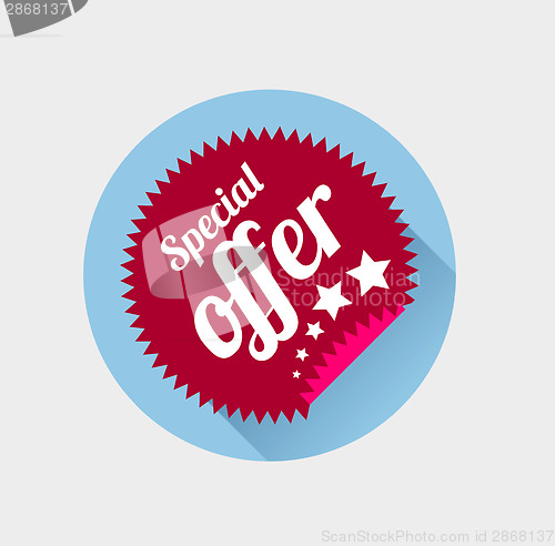 Image of Sticker in flat style