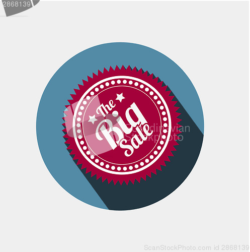 Image of Sticker in flat style