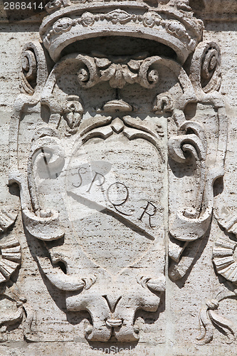 Image of Roman imperial symbol