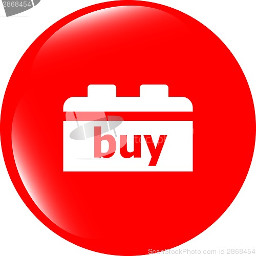 Image of Sale concept shopping bag design over on a white background