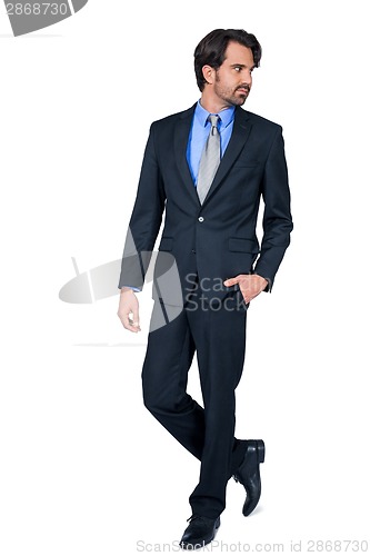 Image of Confident relaxed business executive