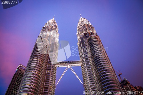 Image of The Petronas Towers, Kuala Lumpur