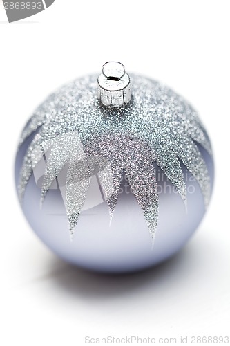 Image of Glittery Christmas ornament ball