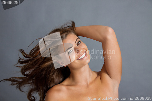 Image of Female model in sexy pose