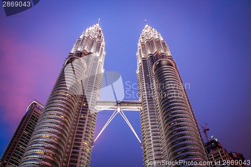 Image of The Petronas Towers, Kuala Lumpur