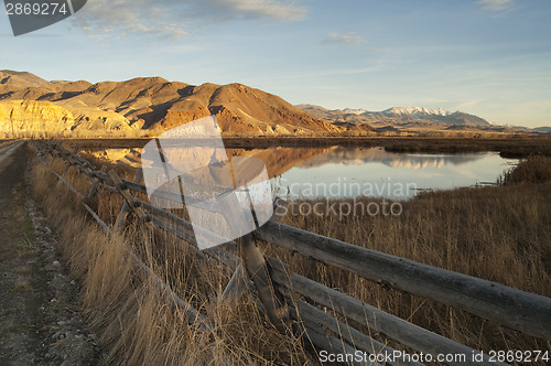 Image of Beautiful Landscape Western United States Idaho Ranch Land