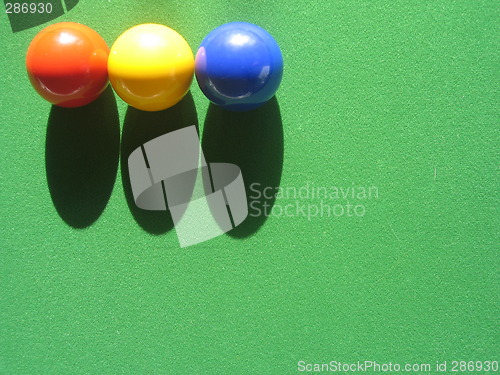 Image of Snooker Balls Top Left