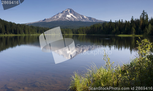 Image of Mountain Lake America Stock Photo