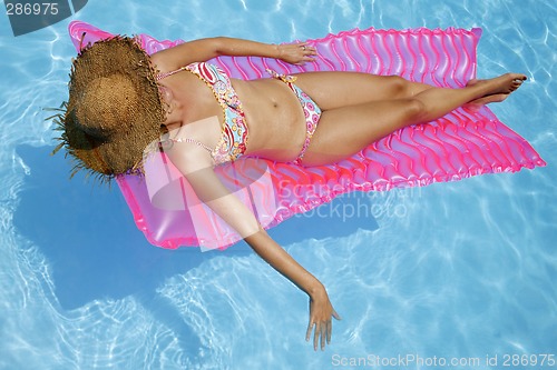 Image of Pool Sunbather