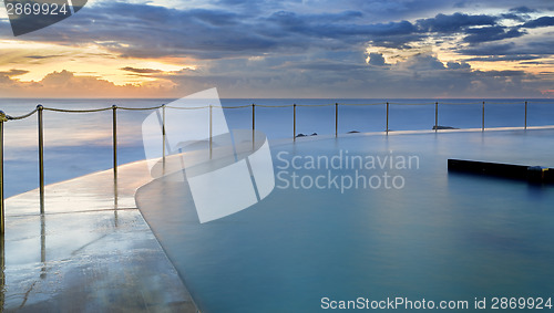 Image of Bronte Pool at sunrise