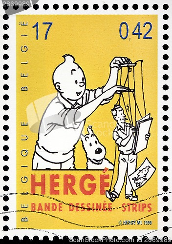 Image of Tintin Stamp