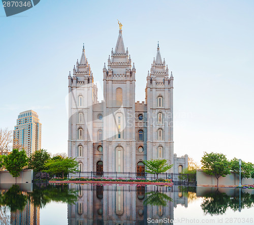 Image of Mormons Temple in Salt Lake City, UT