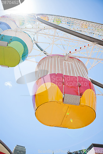 Image of Colorful ferris wheel