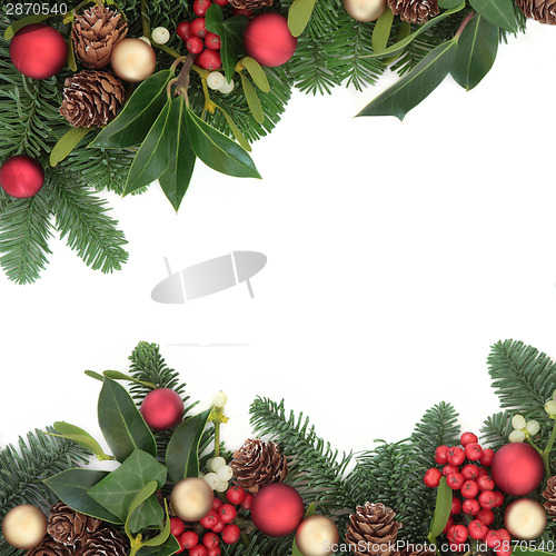 Image of Traditional Christmas Border
