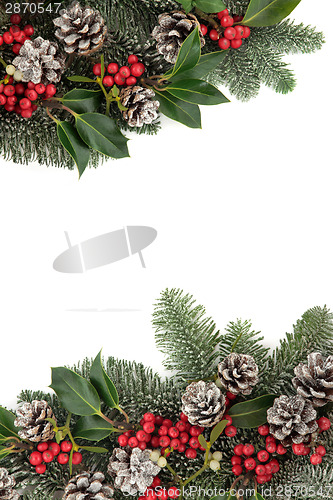 Image of Festive Winter Border