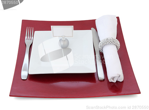 Image of Christmas Dinner Setting