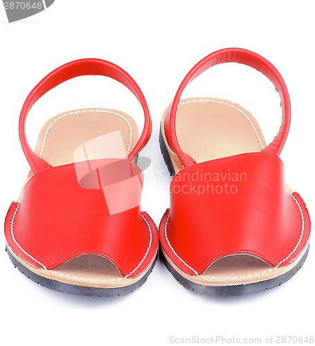 Image of Red Sandals Avarcas