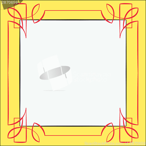 Image of Vector frame. Element for design