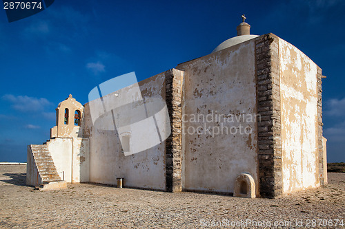Image of Church of Our Lady of Grace  at Sagres Fortress,Algarve, Portuga