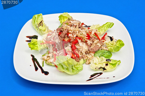 Image of roast beef salad