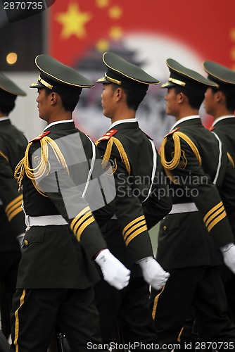 Image of Chinese army