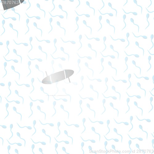 Image of Seamless background for sperm