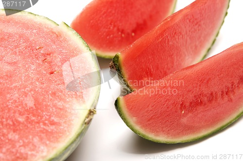 Image of red melons