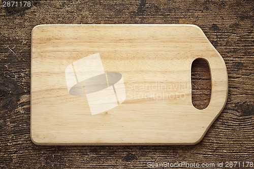 Image of wooden cutting board