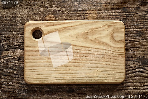 Image of wooden cutting board