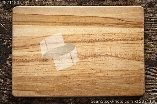 Image of wooden cutting board