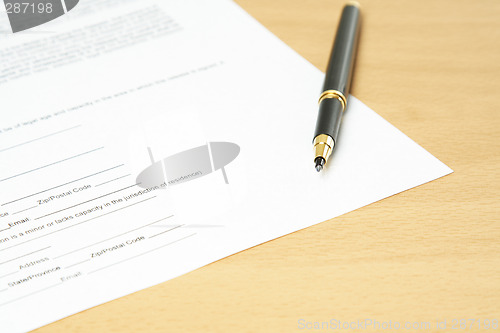 Image of Paperwork