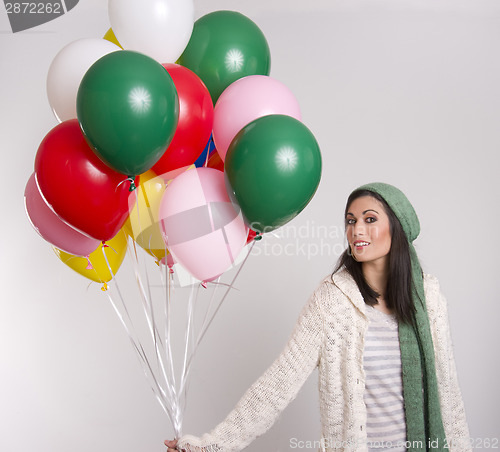 Image of Balloon Woman