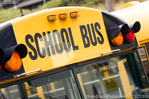 Image of School Bus Child Carrier Elementary Education Transportation Fla