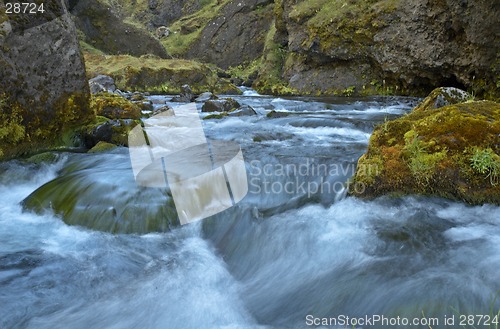 Image of Mountain river, Iceland