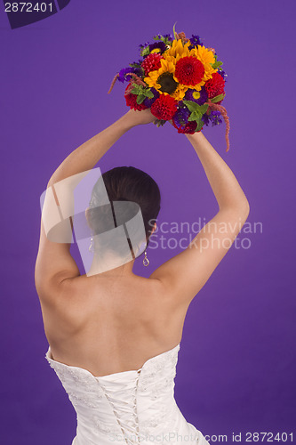 Image of Back of Bride