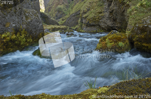 Image of Mountain river, Iceland