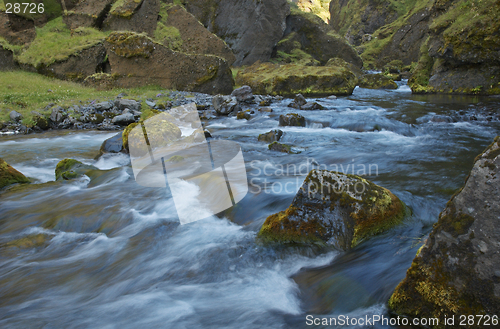 Image of Mountain river, Iceland