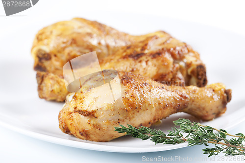 Image of Roasted chicken legs 