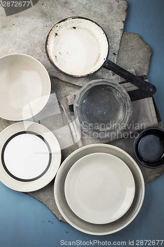 Image of Vintage tableware