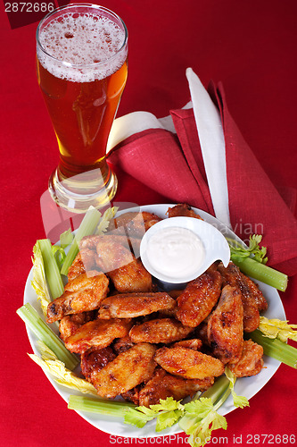 Image of Buffalo chicken wings