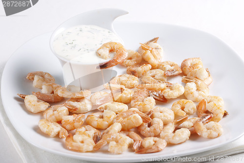 Image of Fried shrimps