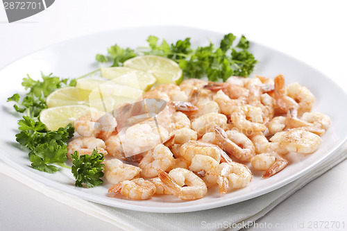Image of Shrimps with lime