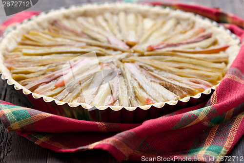 Image of Rhubarb pie