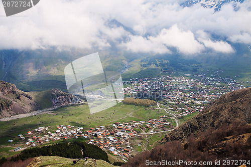 Image of Stepantsminda village, Georgia 