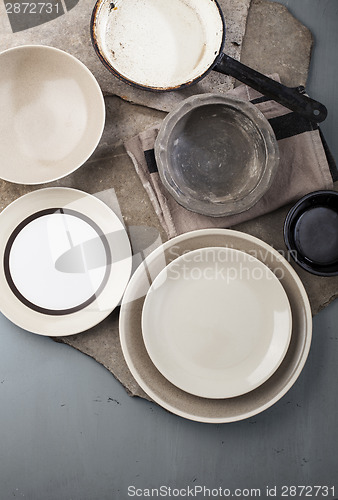 Image of Vintage tableware