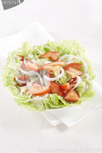 Image of Fresh vegetable salad