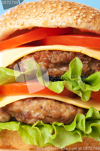 Image of Double cheeseburger