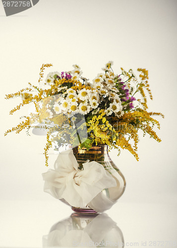 Image of Wildflowers in vase